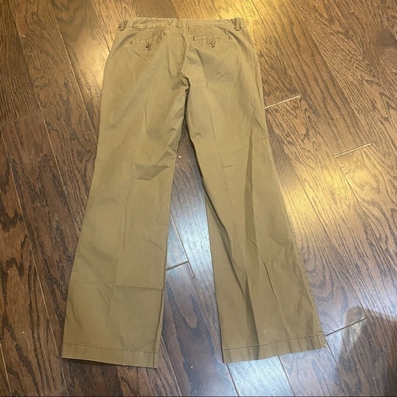 J. Crew low fit 100% cotton khaki pants 10 - Picture 8 of 9